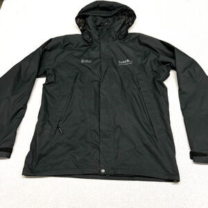Schoffel Venturi Jacket Mens 52 Large Black Full Zip Rain Outdoor Packable